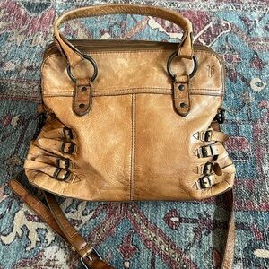 FRYE LEATHER HANDBAG